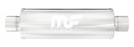 *CLEARANCE* MAGNAFLOW 4IN. ROUND STRAIGHT-THROUGH PERFORMANCE EXHAUST MUFFLER 10415